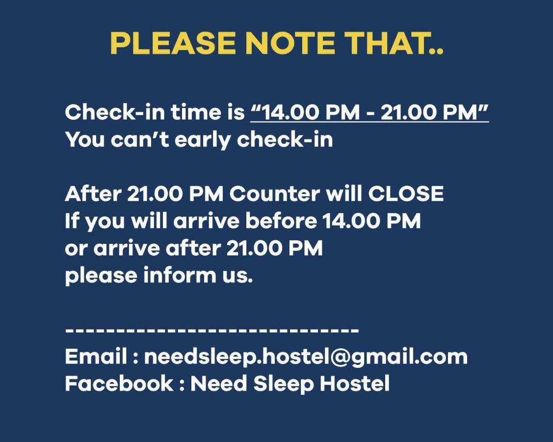 Need Sleep Hostel Bangkok Esterno foto